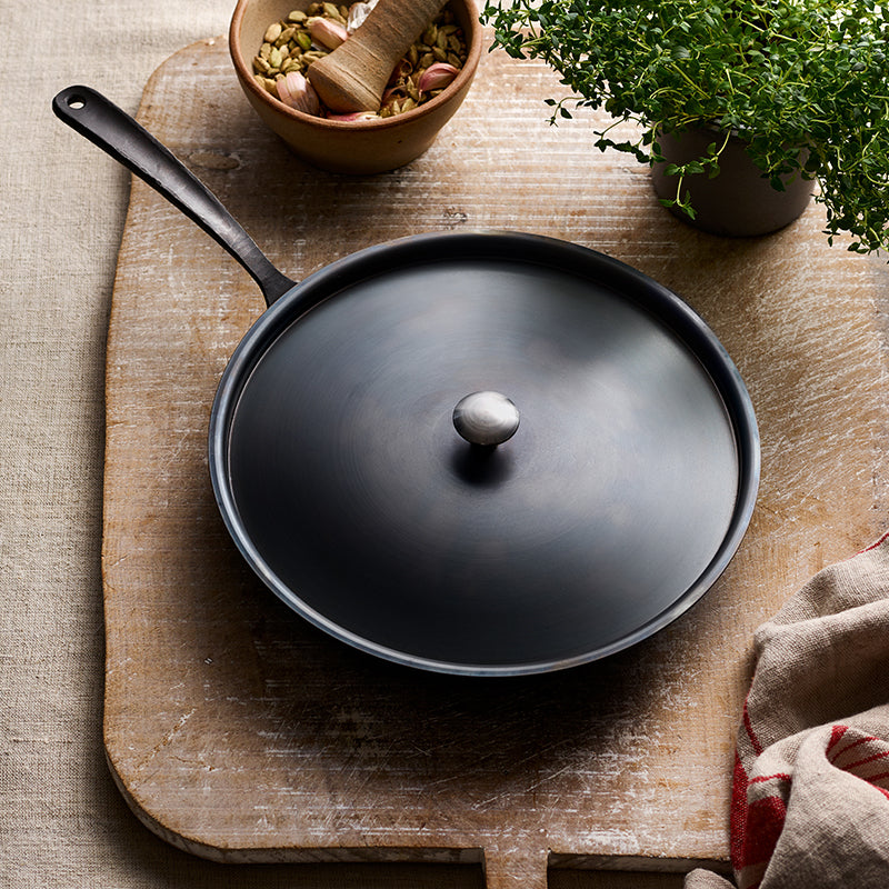 11" FRYING PAN & LID