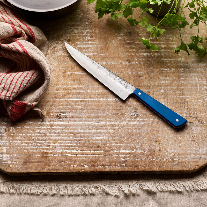 7" COOKS KNIFE - BLUE