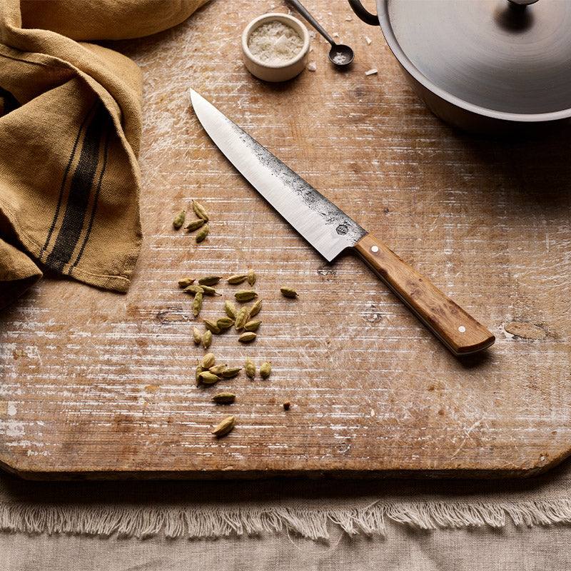 7" COOKS KNIFE - WOOD