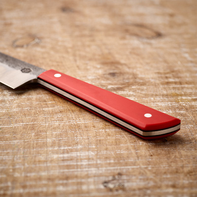 7" COOKS KNIFE - RED